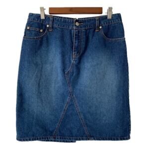 No boundaries Women's Size 9 90's Y2K Western Cowgirl Feminine Sexy Denim Skirt